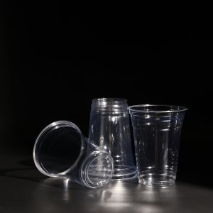 Clear Dome Lid Round Plastic PP Cup for Round and Versatile Drinking Option