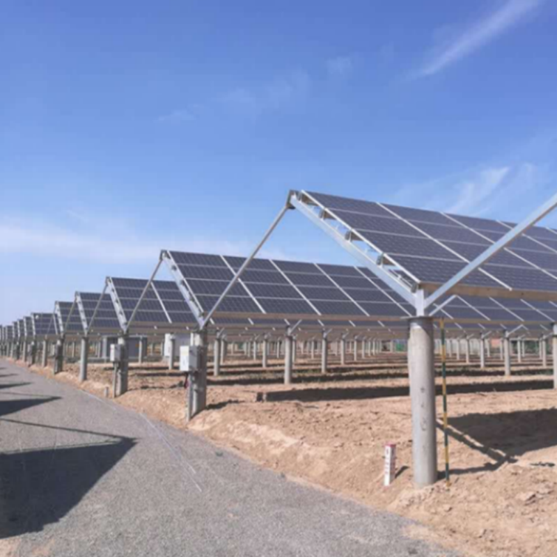 Rust-Proof Free-Standing Ground Solar Mounting Brackets – Galvanized Steel Year-Round Use