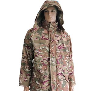 Tactical Camo Combat Military Jacket Thermal Regulating Breathable Field Coat
