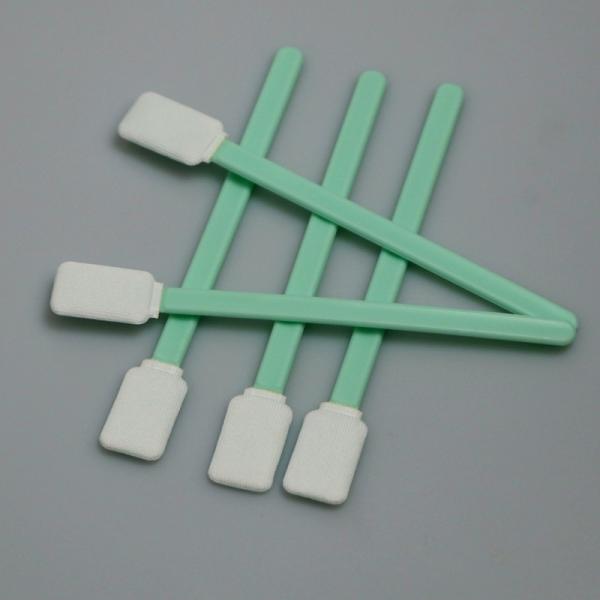 China 4.9" PP Stick Rectangle Polyester Swab For Specimen Collection factory