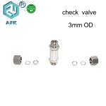SS316 High Pressure Check Valve 3mm 6mm 8mm 10mm For Water Air Gas