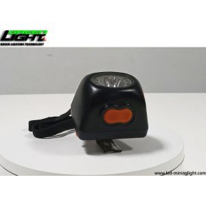 Kl4.5lm Digital LED Miners Cap Lamp 1.3 Watts 8000lux With Time / Battery Status