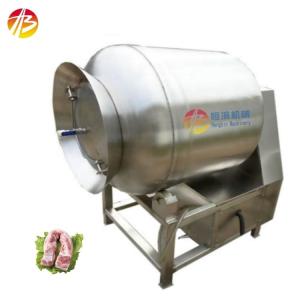 China Industrial Chicken Meat Fish Vacuum Tumbler with 0.75KW Pump Power factory