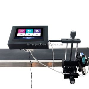 China Automatic Digital Industrial Continuous Batch Date Code Inkjet Printer Machine factory