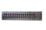 17-ch HD SDI fiber extender (2U rack mount)