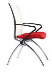 good price durable foldable mesh chair visitor chair new design guest chair,