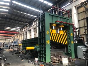China Gantry metal shear Q91 series Gantry shearing machine Metal Cutting Machine Gantry Scrap metal shear factory