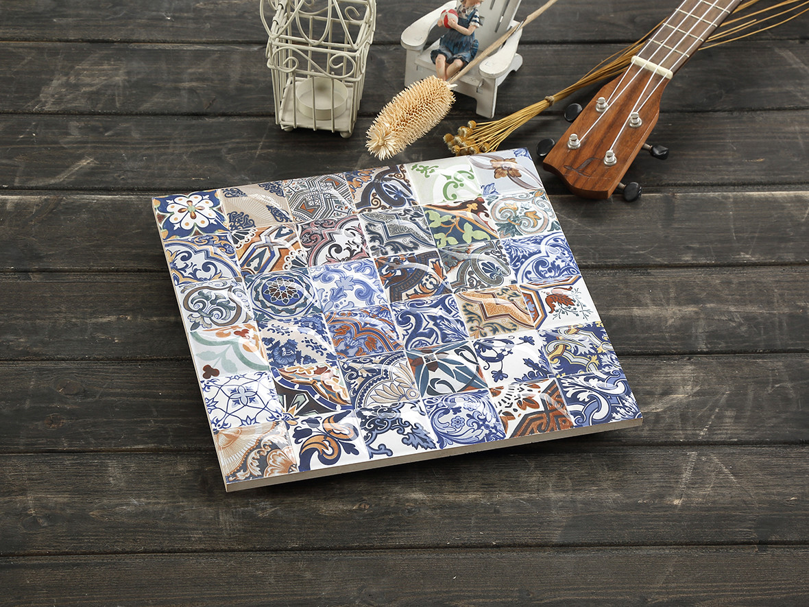 Firebrick 300x300mm Floor Tile For Bathroom And Durable Wall Ceramic Rustic Tiles For Hotel