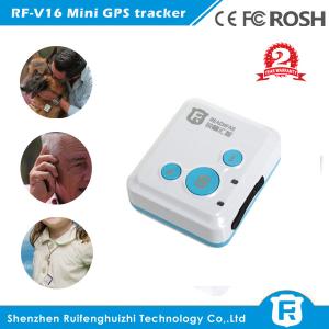 China Sos panic button small personal gps tracker mini for kids baby old people rf-v16 factory