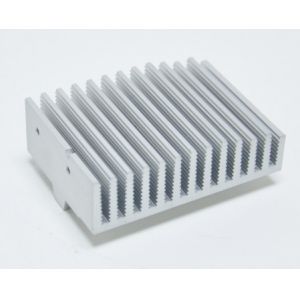 China Anodized Aluminium Heatsink Extrusion Profiles With Finished Machining on sale