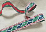 Eco - Friendly Narrow Nylon Elastic Woven Tape Woven Name Tapes 30D / 50D / 100D