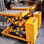 300kg-1000kg Single Scissor Lift Trolley 1.7m Electric Hydraulic Trolley Table