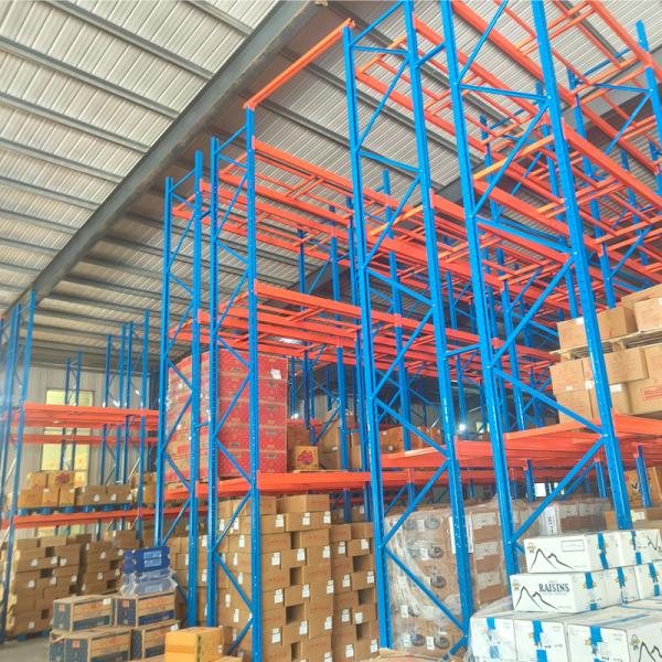 China Heavy Duty Pallet Racks Industrial Racks For Warehouse For Efficient Material Stacking factory