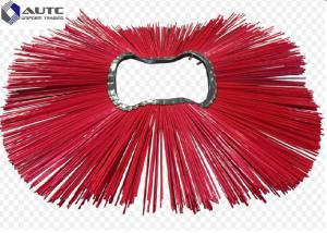 China Tractor Mounted Snow Sweeper Brush Angle Broom Brushes Multi Color OEM factory