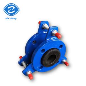 China Carbon Steel Flange Ball Bellows Connector with NBR Epoxy Coating and TUV Certificate factory