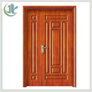 China Attractive Design Stable WPC Double Doors Moisture Proof 1200mm Width factory