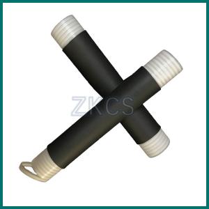 China 1KV EPDM Cold Shrink Jacket Black Alkali Resistant For Power Cable Splicing factory