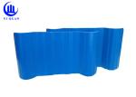 APVC Trapezoidal Spanish PVC Plastic Roof Tiles Customized Length