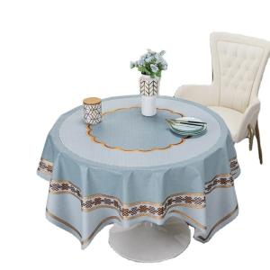 China Directly Sell PVC Polyester Tablecloth for Home Party Office Hotel Shop Restaurant factory