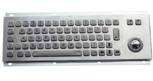 China MKT2631 Compact Metal Keyboard with Trackball on sale