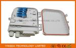 Waterproof 1 x 8 Plc LC SC Fiber Optic Splitter Box , Fiber Optic Junction Box