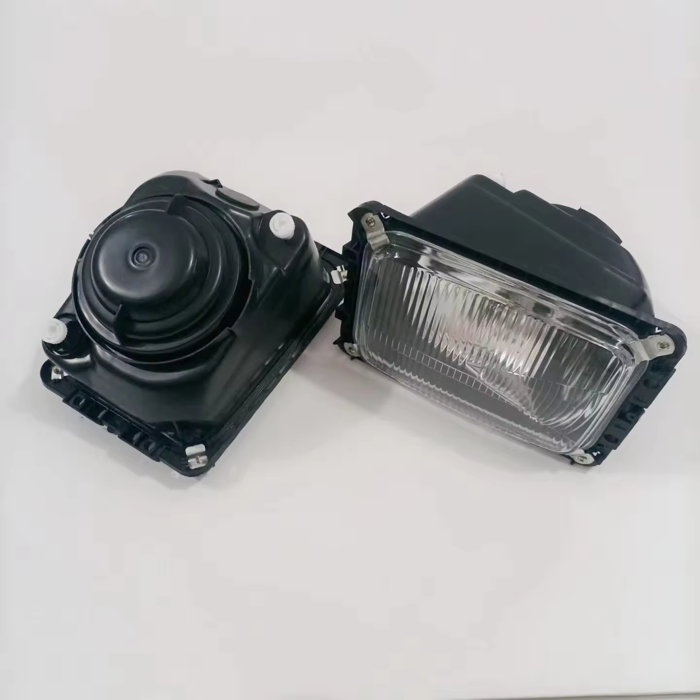 Glass Waterproof Bus Front Accessories Head Light Plastic Minibus LED Headlight For Benz
