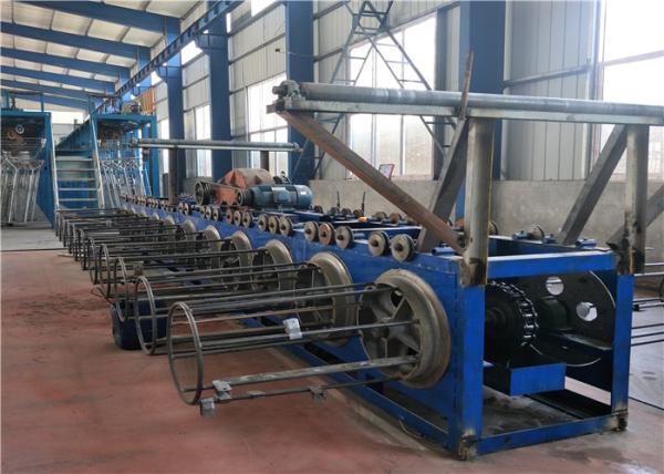 China Horizontal Wire Take Up Machine , Electro Galvanizing Line Equipment 20-25 Tons factory
