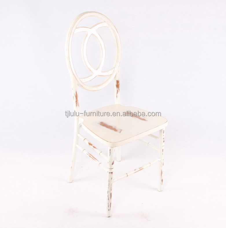 Solid Wood Wedding Chairs Stackable Banquet Chairs for Events in Nordic Style and Durability