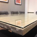 Shape Custom Cut Tempered Glass Table Top 6mm 8mm 10mm 12mm Toughened Glass