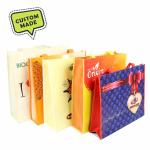 Reusable Grocery Non Woven Shopping Bag In Bulk 80g-130g