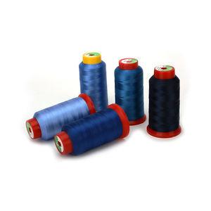 China white Leather Sewing Thread 40/2 , OETEX GRS Polyester Ring Spun Yarn factory