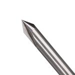 Shank Dia 6.35mm To 12.7mm V Point Engraving Bit Solid Carbide For CNC