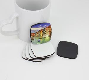 China DIY Image Printing Wholesale 50x50mm Sublimation Blank Fridge Magnet for Home Decorating factory