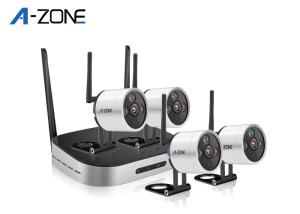 China 2 Megapixel 4 Camera Wireless Security System 1080P For Home Security factory