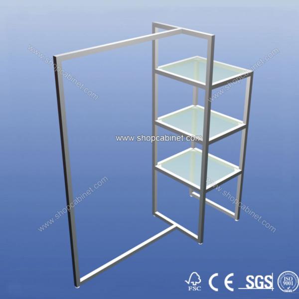 handmade clothes store display shelf
