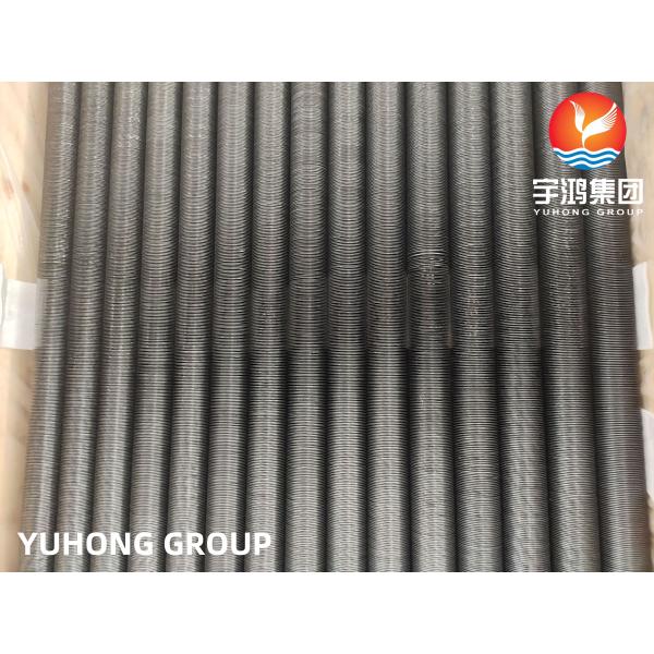 A179 Finned Tube Heat Exchanger Tube AL 1060 Fin L Type Extruded Embeded Type