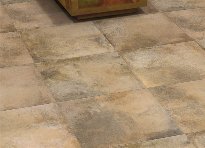 Non Slip Matte Finish Rustic Porcelain Tile 60x60 Cm Size Heat Insulation