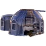 Contemporary Design Style Outdoor Hotel Camping Site Scenic Glass Room Spherical