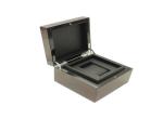 Wooden Leather Watch Storage Box , Electrical Watch Box FSC Certification