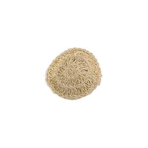 China 100% Natural Round Sisal Bath Scrubber , Body Scrubber Sponge Silkier Skin factory