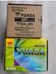 Lithium Motorcycle Yuasa YTX4L-BS Battery 12V 3Ah 10HR CCA:50A