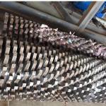 Car Metal Frame Shredding Equipment Dual-Shaft Shredder Machine In USA For Scrap