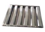 Durable Stainless Steel Baffle Filters For Commercial Hoods High Fume Removal