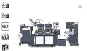 China 380V / 40A High Speed Blank Label Die Cutting Machine Single Station Die Cutter factory