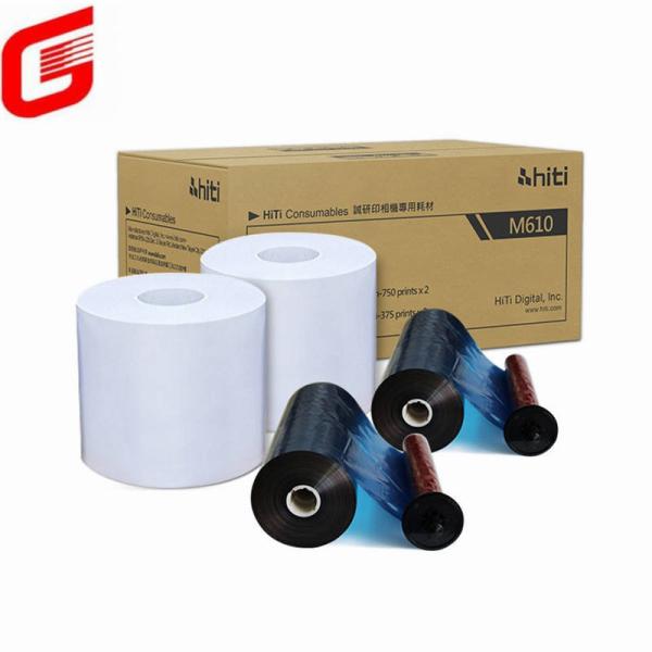Top- Photo paper and ribbon print kit for Hiti M610 photo printer superior