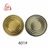 Buy cheap Clear And Yellow Tinplate Can Lids Food Can Bottom 401# 99mm Child Proof from wholesalers
