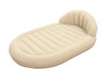Blow Up Car Travel Air Mattress , Outdoor Flocked Double Air Mattress