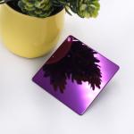 304 Color Inox Stainless Steel Mirror Finish Sheet For Decoration
