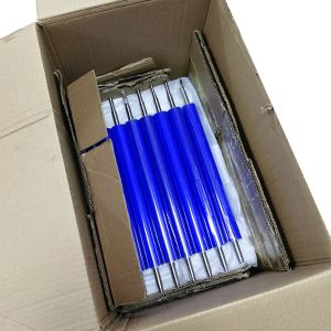 Blue Reusable Silicone Cleanroom Tacky Roller For SMT Machine