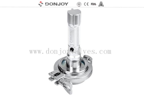 DN65 Stainless Steel Sight Glass with led light of charged model waterproof